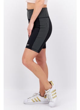 Reebok Women Sportswear Fit Training Short, Black  - Image 2