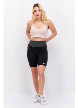 Reebok Women Sportswear Fit Training Short, Black  - Image 4