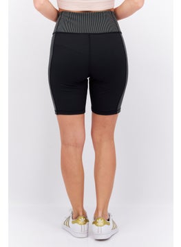Reebok Women Sportswear Fit Training Short, Black  - Image 3