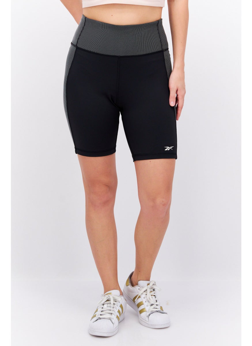 Reebok Women Sportswear Fit Training Short, Black  - Image 1