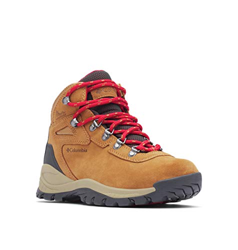 Columbia Women's Newton Ridge Plus Waterproof Amped, Elk/Mountain Red, 8 - Image 1