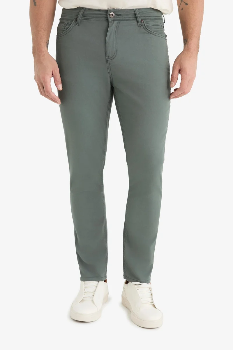 Defacto  Slim Fit Super Skinny Leg Chino Pants for Men | Best Price UAE