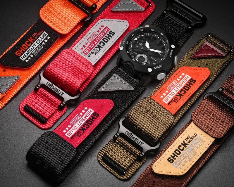 DAVILANE 24mm Watch Band Strap for Casio GA-2000 PRG-600/650 PRW-6600, Super Rugged Nylon Sports Strap - Image 2