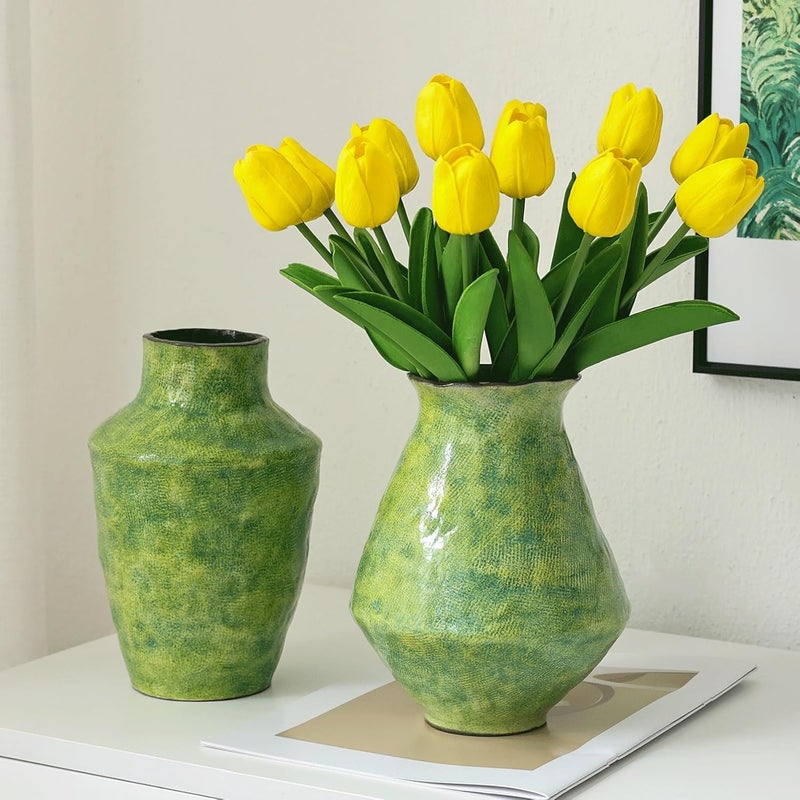 Dry Flower Arrangement Modern Home Decor Vase Versatile Decorative for All Occasions Flower Vase - Image 4