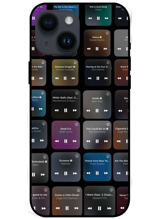 EYE CATCH iPhone 14 Plus 6.7" 2022 Protective Case Cover Smart Series for iPhone 14 Plus Music - Image 1