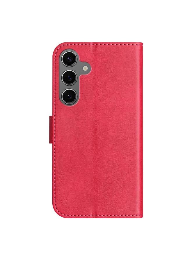 اس-توب جراب لهاتف Samsung Galaxy S24 FE 5G، جراب هاتف جلدي مزدوج الطي على شكل حرف S - Image 3