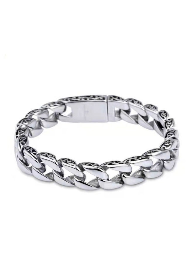 Woven Retro Cool Fashion Domineering Distressed Bracelet Gift Jewelry For Men Women - Image 2