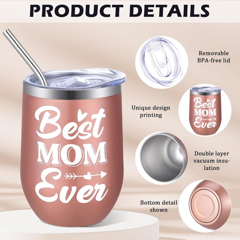 Guiqulai هدايا للأمهات الجدد هدية كشف جنس المولود للآباء الجدد مجموعة أكواب للأمهات والآباء للأباء الجدد هدايا للأمهات الجدد لأول مرة - Image 5