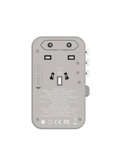 Momax MOMAX UA18E 1-World Universal Travel Adapter – All-in-One International Charger with USB-C & USB-A Ports for Worldwide Use  - Image 4