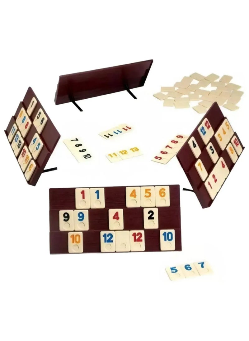Toy Box Burako Rummy Family Board Game with Premium Eco Case small - Image 2