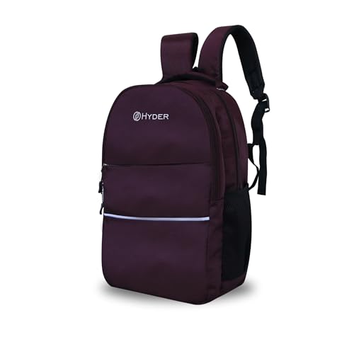 HYDER WT 25L Multipurpose Backpack For Men,Women, Boys And Girls Bags for College, School, Travel, Office and Daily Use - Durable, Comfortable, and Stylish Bag/Backpacks (Wine) - Image 1