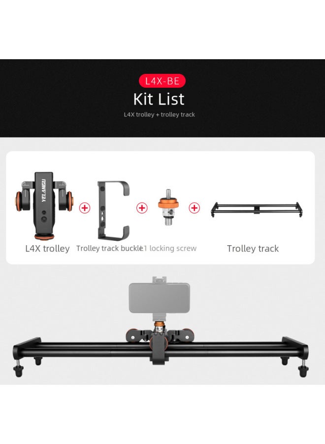 L4x-be 60cm Aluminum Alloy Slide With Trolley - Image 3