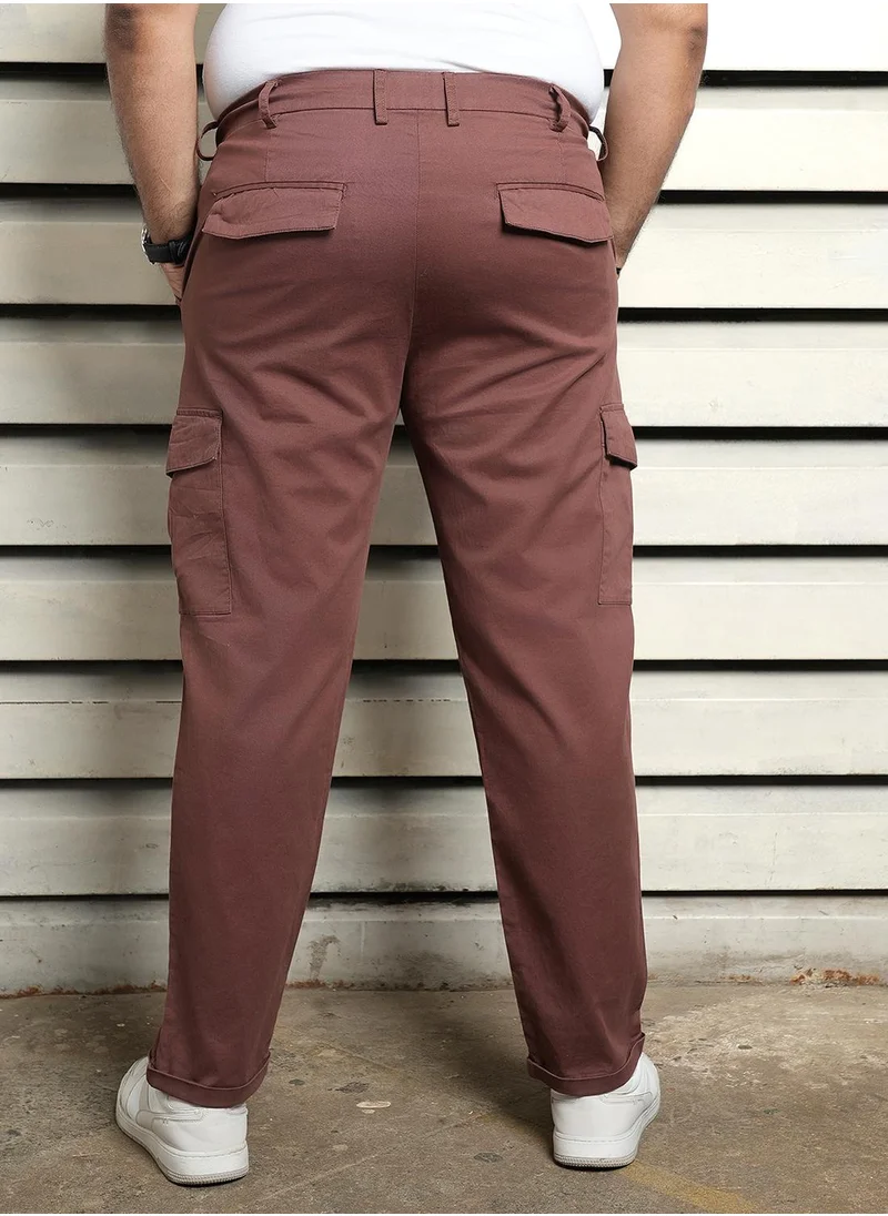 هاي ستار Men Brown Trousers