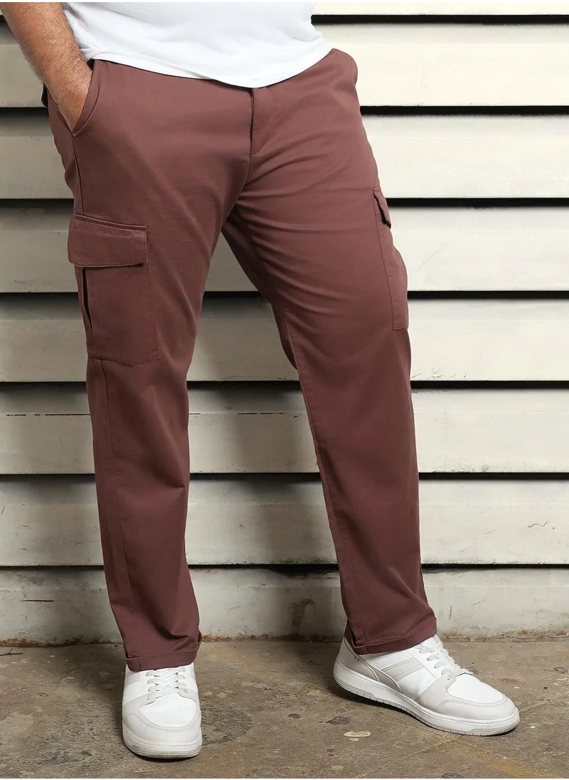 هاي ستار Men Brown Trousers