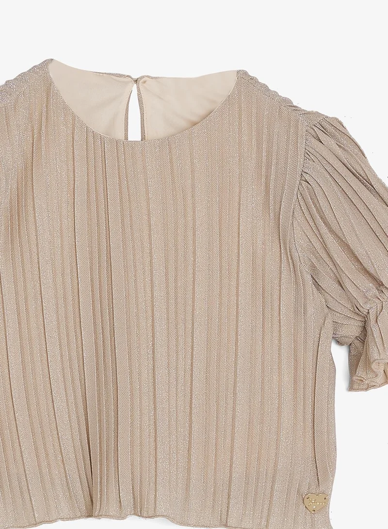 GUESS  Infant Crew Neck Top And Palazzo Pants Set for Women | Best Price UAE