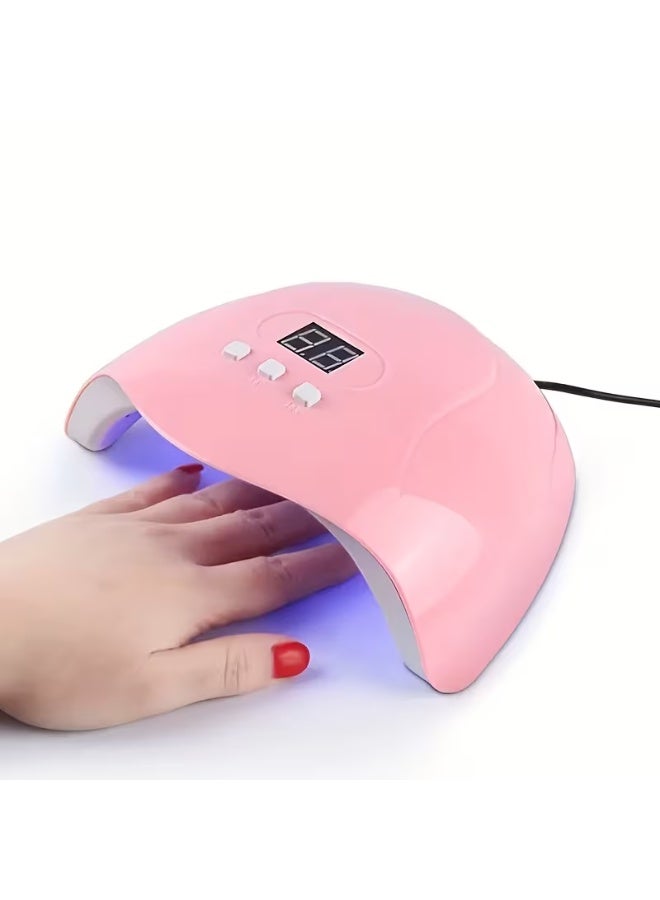 LANGMANNI Nail Lamp, Electric Nail Drill: Multi-Purpose Manicure Tool, USB Powered, All-in-One Solution for Nail Care, Polish Removal, and Cuticle - Image 3