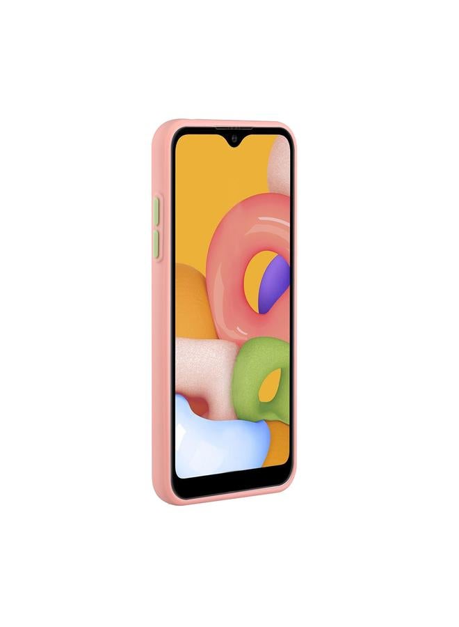 S-TOP Case For Samsung Galaxy A01 Card Slot Design Shockproof TPU Protective Case - Image 3