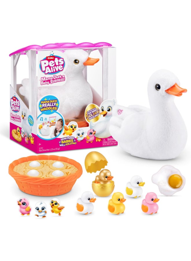 Pets Alive Mommy Duck & Baby Surprise by ZURU - Image 1