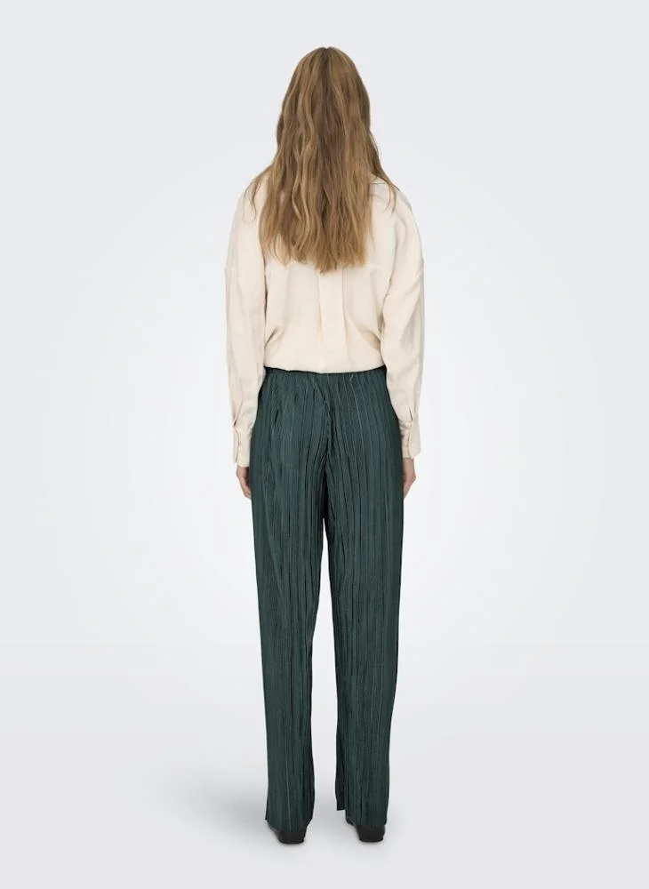 اونلي ONLRAVENNA PLISSE High waist PANTs