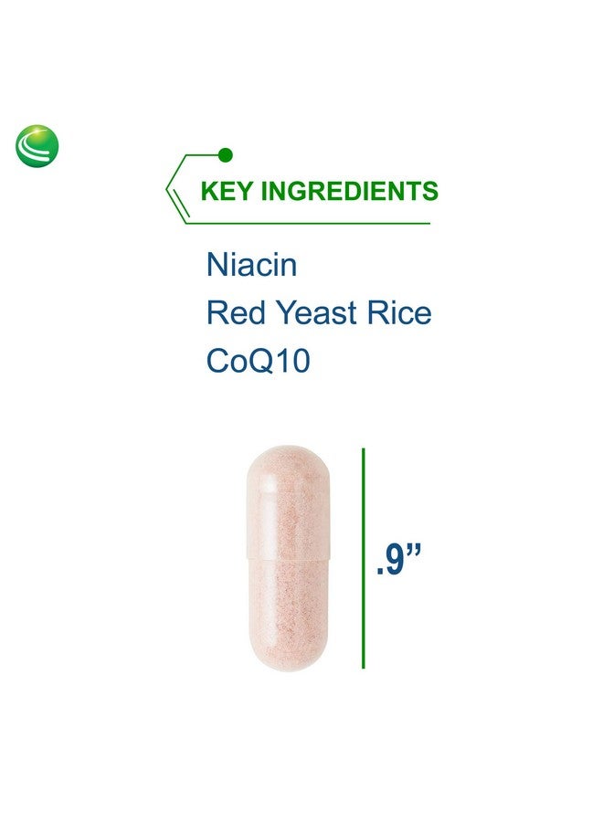 Nutra BioGenesis Biolipotrol Niacin And Coq10 To Help Support Heart Health And Cholesterol Already Within Normal Range Gluten Free Vegan Nongmo 60 Capsules - Image 4