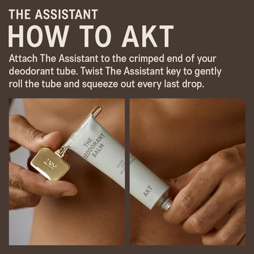 AKT The Assistant Metal Tube Squeezer, Plastic Free Tube Roller Squeezer, Tube Wringer & Tube Key for Aluminum Tubes, Toothpaste Roller and Bathroom Accessory - Image 3