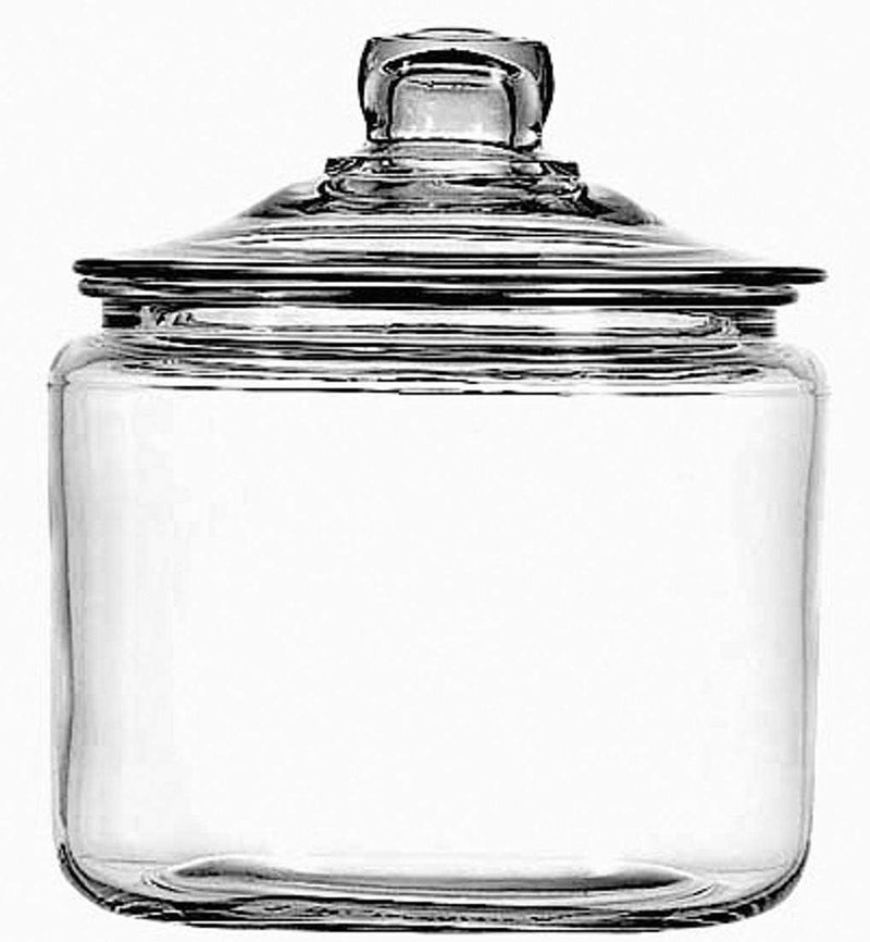 Anchor Hocking Heritage Hill 3 Quart Glass Jar with Lid - Image 1