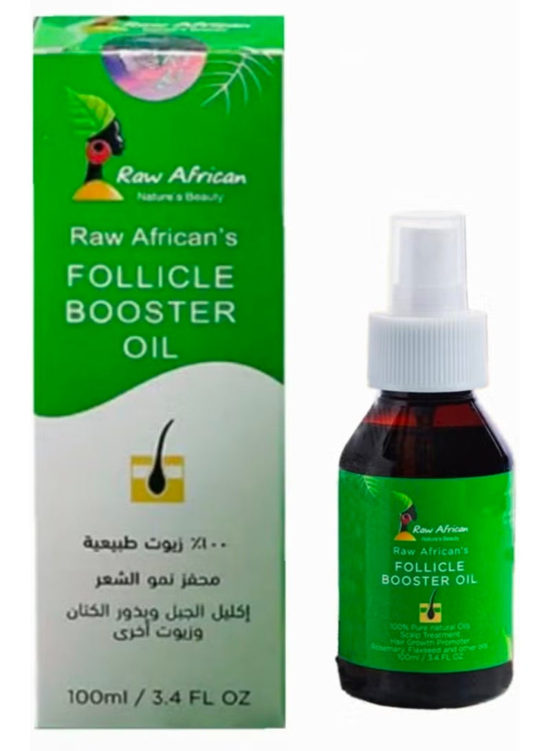 زيت معزز لنمو الشعر
