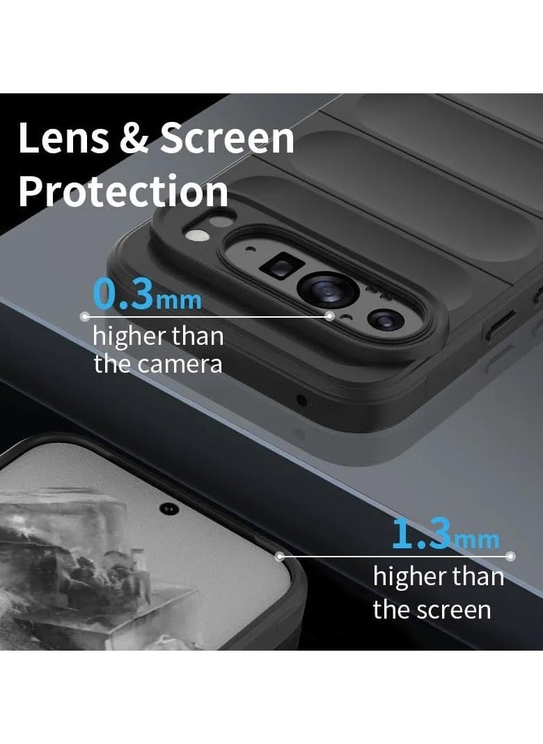 General - Liquid Silicone Case Compatible with Google Pixel 9 Pro XL with Camera Lens Protection, Anti-Scratch Soft Microfiber Lining, Rubber Full Body Shockproof Cover - Image 1