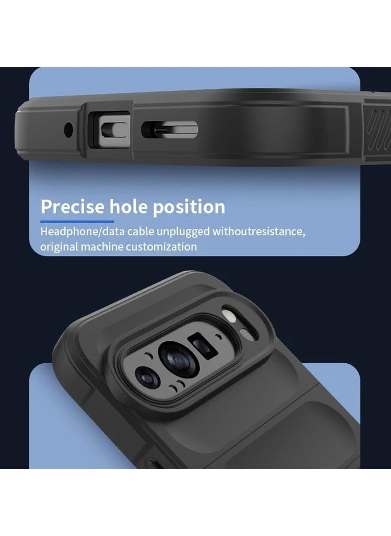 General - Liquid Silicone Case Compatible with Google Pixel 9 Pro XL with Camera Lens Protection, Anti-Scratch Soft Microfiber Lining, Rubber Full Body Shockproof Cover - Image 1