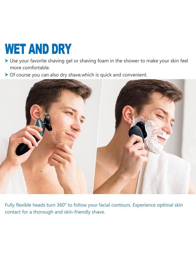 innobeaut - Sh70 Replacement Heads For Philips Norelco Shaver Series 7000 Compatible With 7500 7530 S7370 S7371 S7720 And Star Wars Sw6700 Electric Shaver Replacement Blades 3Pc Pack - Image 1
