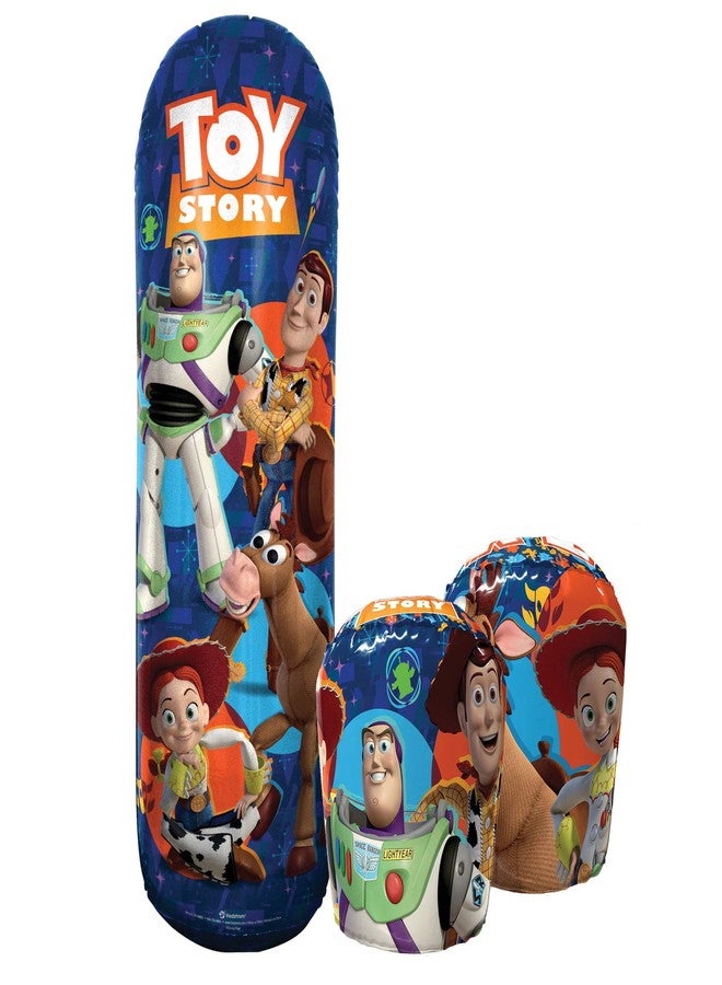 Hedstrom Toy Story 4 Bop Bag Inflatable Punching Bag & Gloves Set, 36 Inch - Image 2