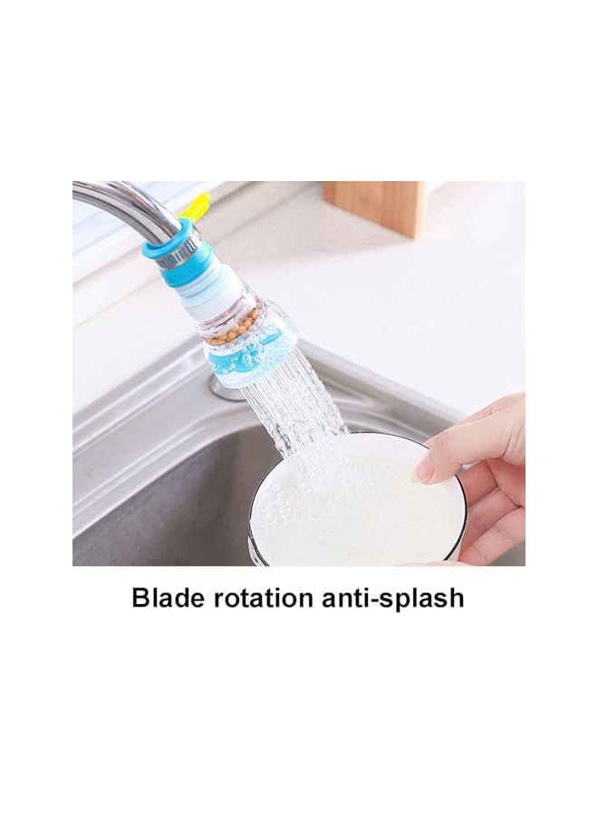 ECVV Portable Faucet Mount Filter Purified Water Filter Adjustable Tap Kitchen Faucet Booster For Kitchen Bathroom Fits Standard Faucets Easy To Install - Image 5