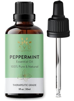 AVD Organics Peppermint Essential Oil 30Ml 100% Pure And Undiluted Mentha Piperita Therapeutic Grade Aromatherapy Oil For Diffuser Relaxation Focus 1 Fl. Oz  - Image 4