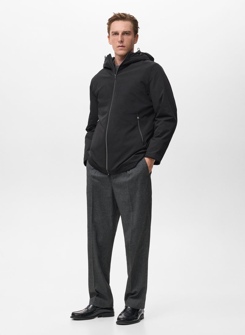 مانجو مان سترة بغطاء رأس مقاومة للماء - Image 3