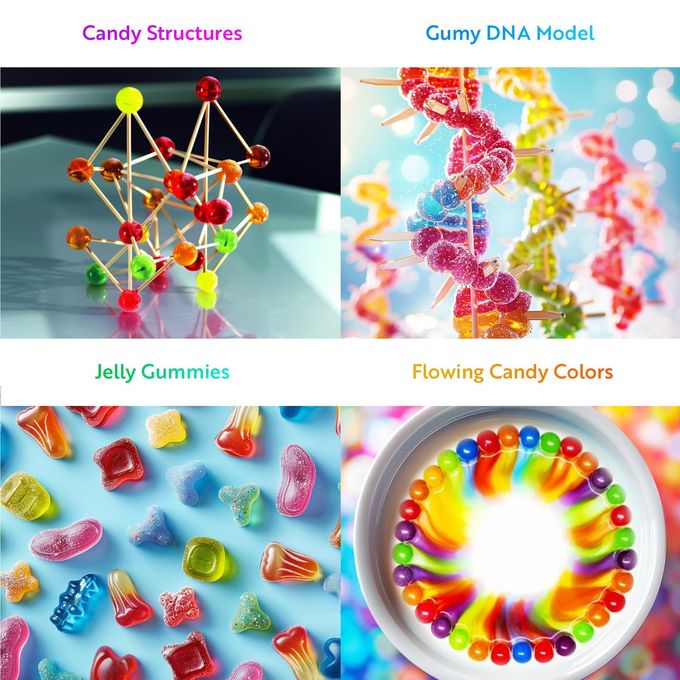 Playz Edible Candy Making Science Kit for Kids Ages 8-12 Years Old Food Science Chemistry Kid Science Kit with 40 Experiments to Make Your Own Chocolates, Educational Science Kits for Boy & Girls - Image 2