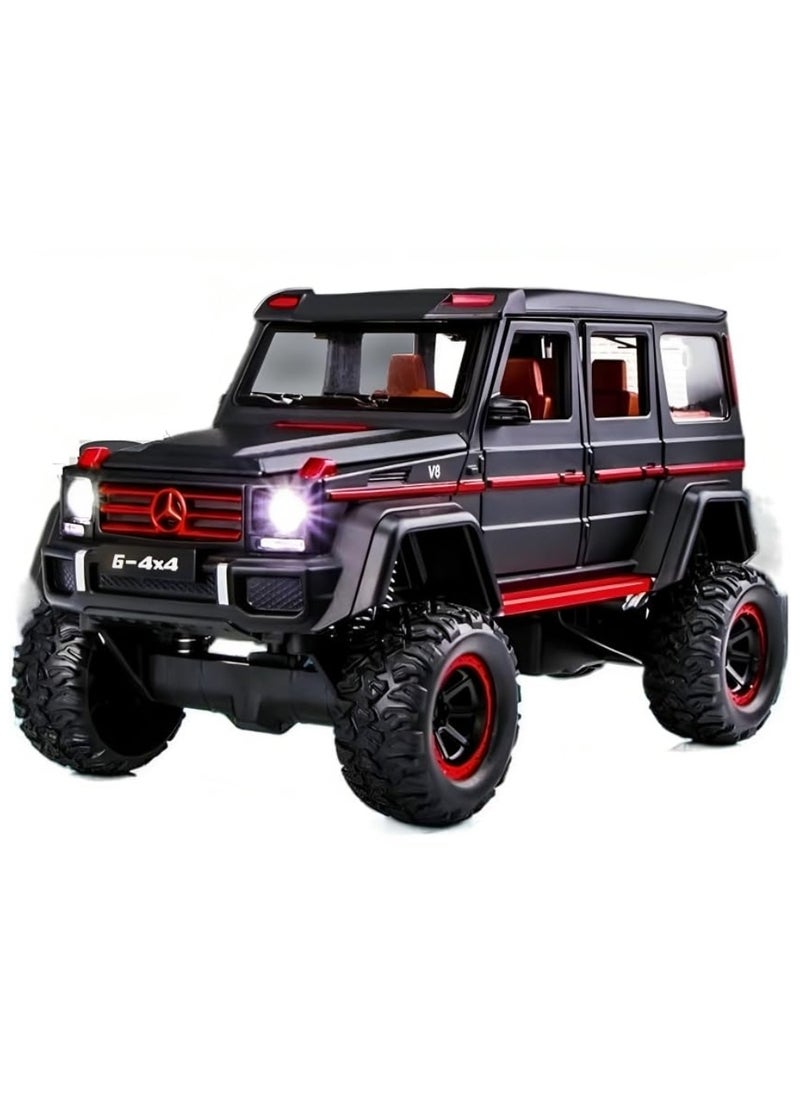 Mercedes-Benz 1:32 Scale Die-cast Alloy Metal Pullback Model Car with Openable Doors, Sound & Light Effects, and Detailed Interior – Perfect Birthday Gift for Kids and Collectors  - Image 2