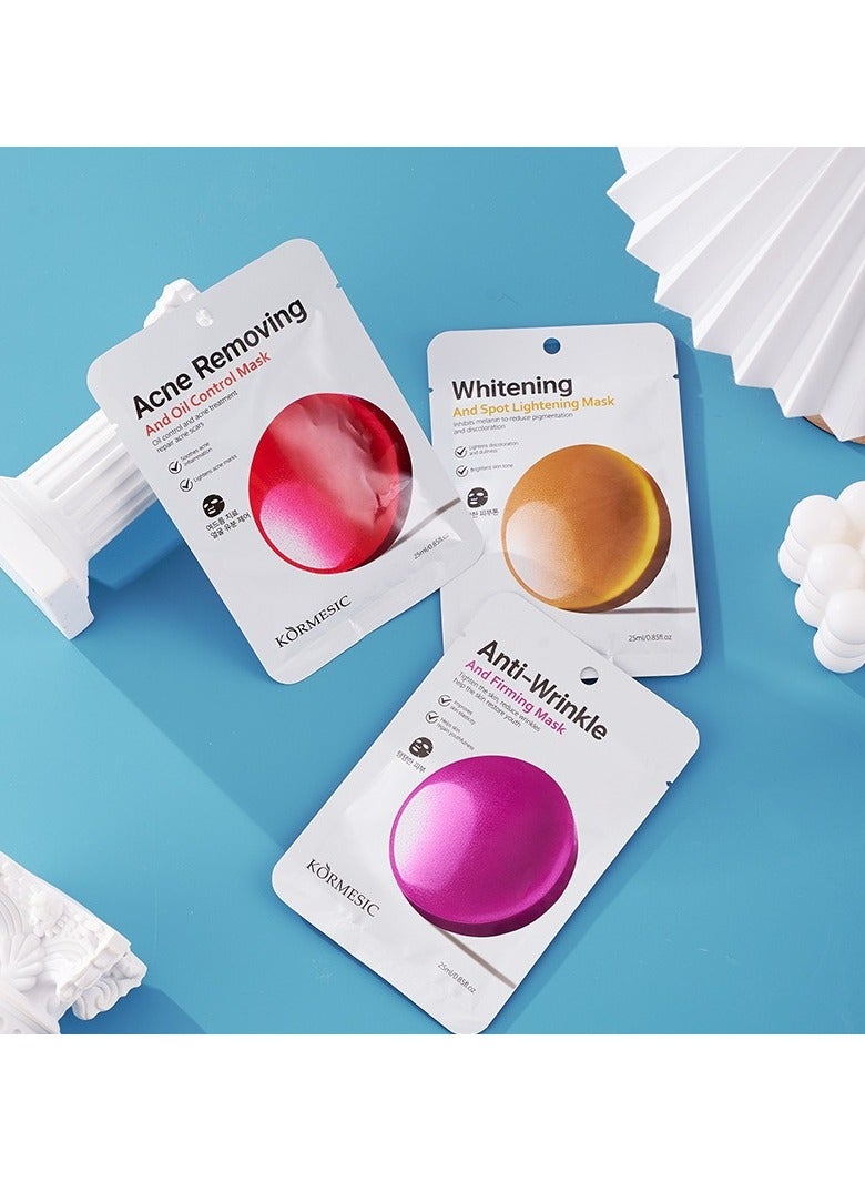 Kormesic Firming Face Mask 25ml-5 packs  - Lift & Tighten for Youthful Skin - Image 4