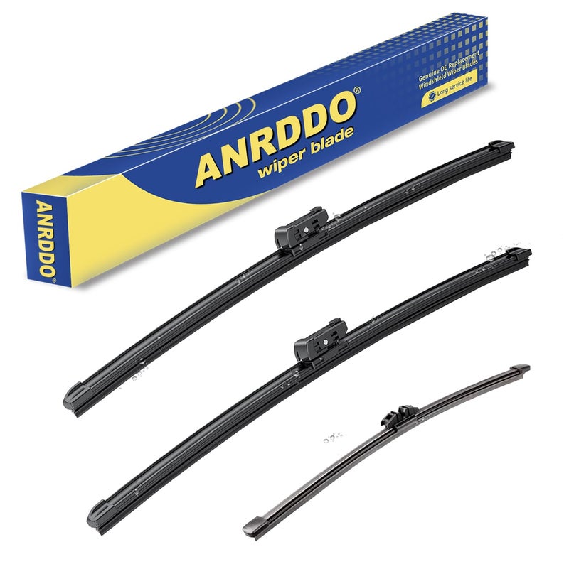 3 Wipers Factory Replacement For 20182022 2023 BMW X320192022 2023 BMW X4 Windshield Wiper Blades Original Equipment Replacement 262012 Set of 3