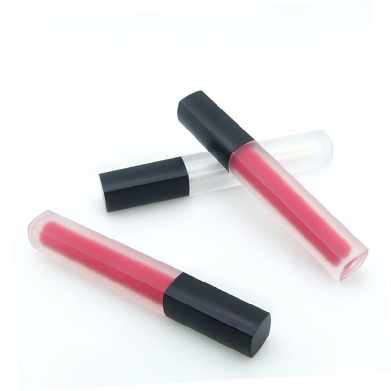 Healeved 10pcs Matte Finish Square Lip Gloss Tube for Lip Balm for Women Practical and Portable Design for Sample Making and Daily Use - Image 5
