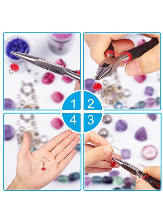 Paxcoo 2400Pcs Earring Making Supplies Kit with 24 Style Earring Hooks, Earring Backs, Earrings Posts and Earring Making Findings for Adult - Image 4