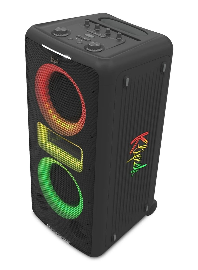 كليبشا Klipsch New York – سماعة بلوتوث إحترافية للحفلات بارتي سبيكر بصوت جهوري وإضاءة احتفالية - Image 2