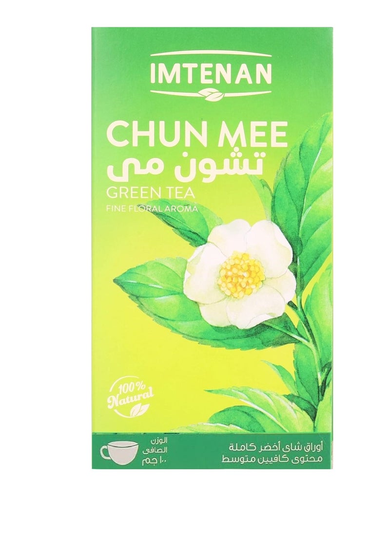 امتنان شاى أخضر تشون مى 100جم 