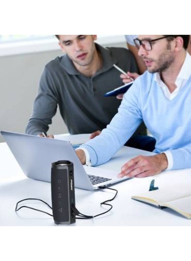 Mpow R9 Bluetooth 5.0 Wireless Speaker IPX7 Waterproof - Black - Image 2