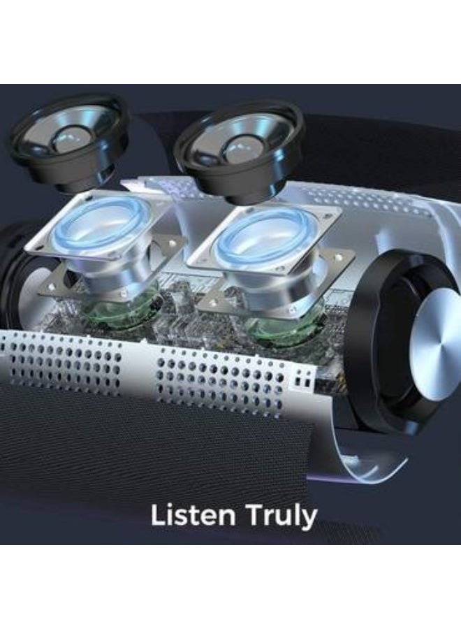 Mpow R9 Bluetooth 5.0 Wireless Speaker IPX7 Waterproof - Black - Image 4