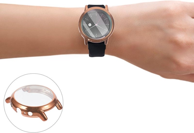 حافظة واقية لساعة Hemobllo TPU متوافقة مع Fossil Gen 5 Carlyle HR - إكسسوارات للساعات ذات الغطاء الكامل والخفيفة - Image 5