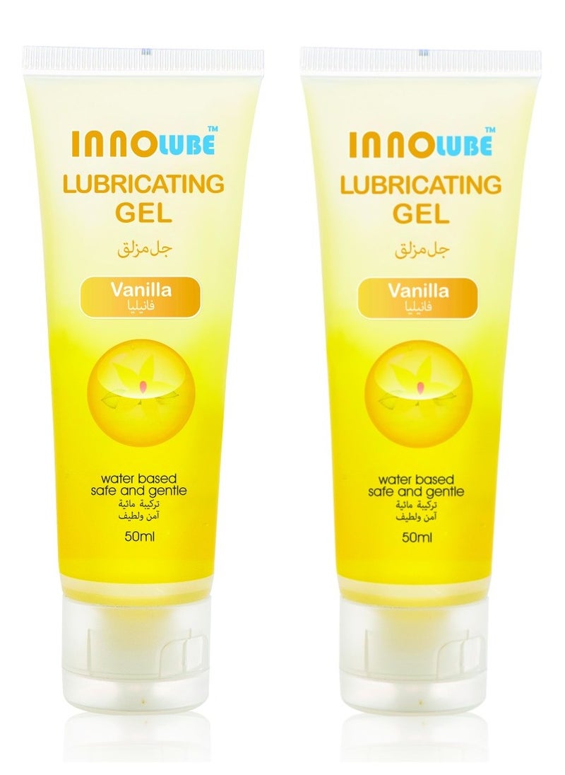 Set Of Two Pieces Lubricating Gel Vanilla Water Based Safe And Gentle 2X50ml - pzsku/Z089CA798B00A88D76334Z/45/_/1721637614/bba6823d-cefc-41ab-9951-e17ae5afd911