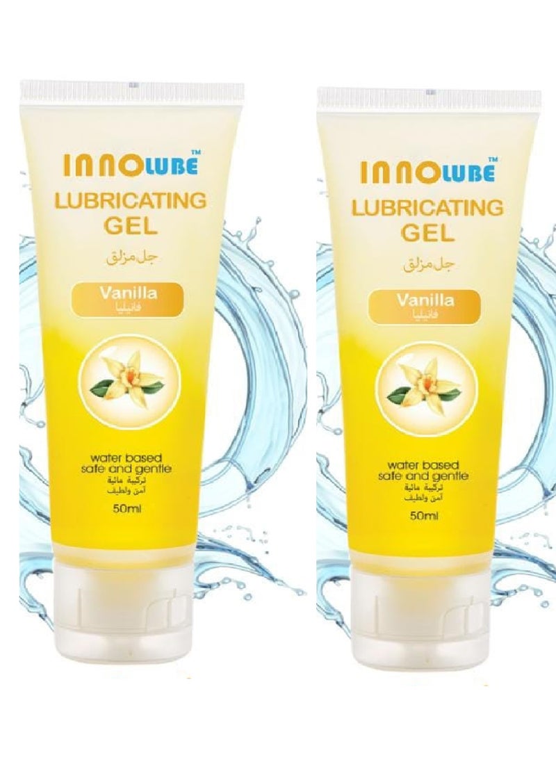 Set Of Two Pieces Lubricating Gel Vanilla Water Based Safe And Gentle 2X50ml - pzsku/Z089CA798B00A88D76334Z/45/_/1721637615/c574f923-18e7-4cc0-9b0b-96e608c8b37f