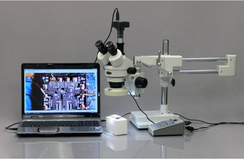 AmScope MU800 80MP Digital Microscope Camera for Still and Video Images 40x Magnification 05x Reduction Lens Eye Tube or CMount USB 20 Output Includes Software - Image 3
