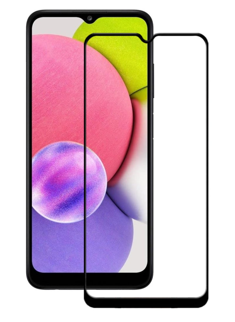 ACLIX Antistatic ESD Dustproof Premium Quality High Definition Tempered Glass Screen Protector Designed For Samsung Galaxy A03s - Image 1