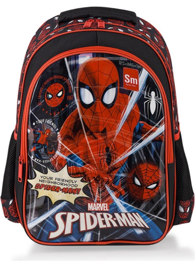 Frocx Spiderman Primary School Bag Due Neıgborhood, Lunchbox and Pen Holder  - Image 5